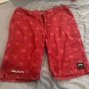 Rusty sz 34 shorts
